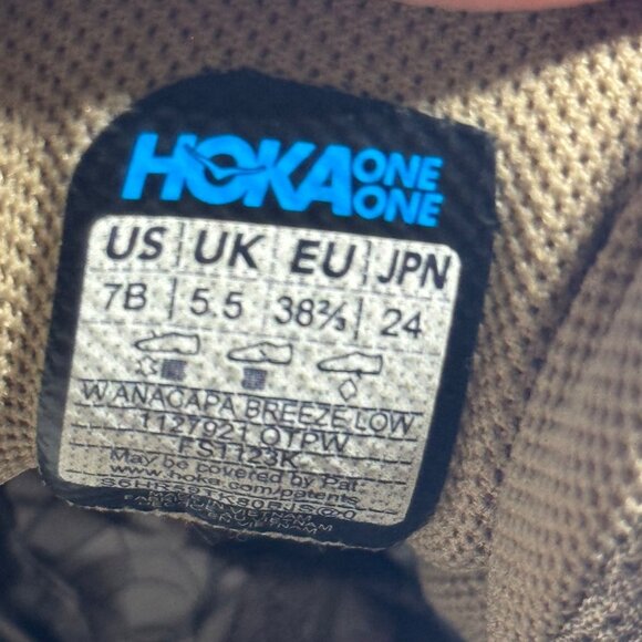 Hoka One One W Anacapa Breeze Low Womens Shoes Size 7B US Vibram Sole Beige/Pink - Picture 5 of 13